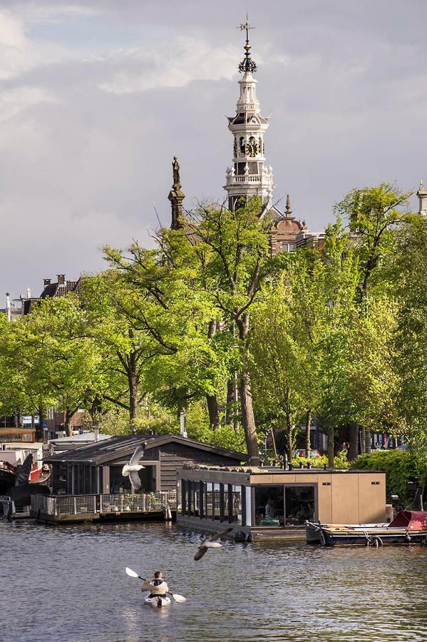 Houseboat Amsterdam - Room With A View Exteriör bild
